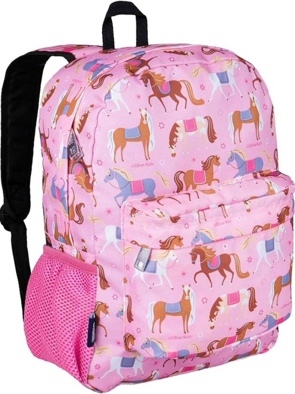 Wildkin 16" Kids Elementary School and Travel Backpack (Horses)